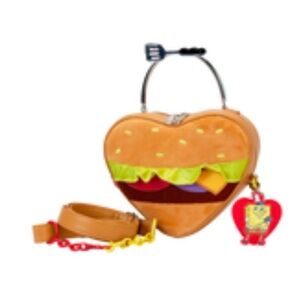SpongeBob NWT crabby patty loungefly crossbody